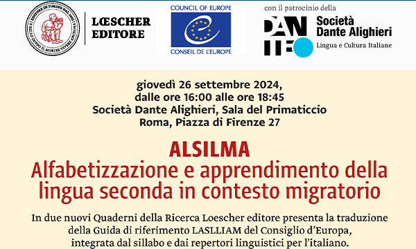 Da LASLLIAM ad ALSILMA: incontro per insegnanti di italiano L2